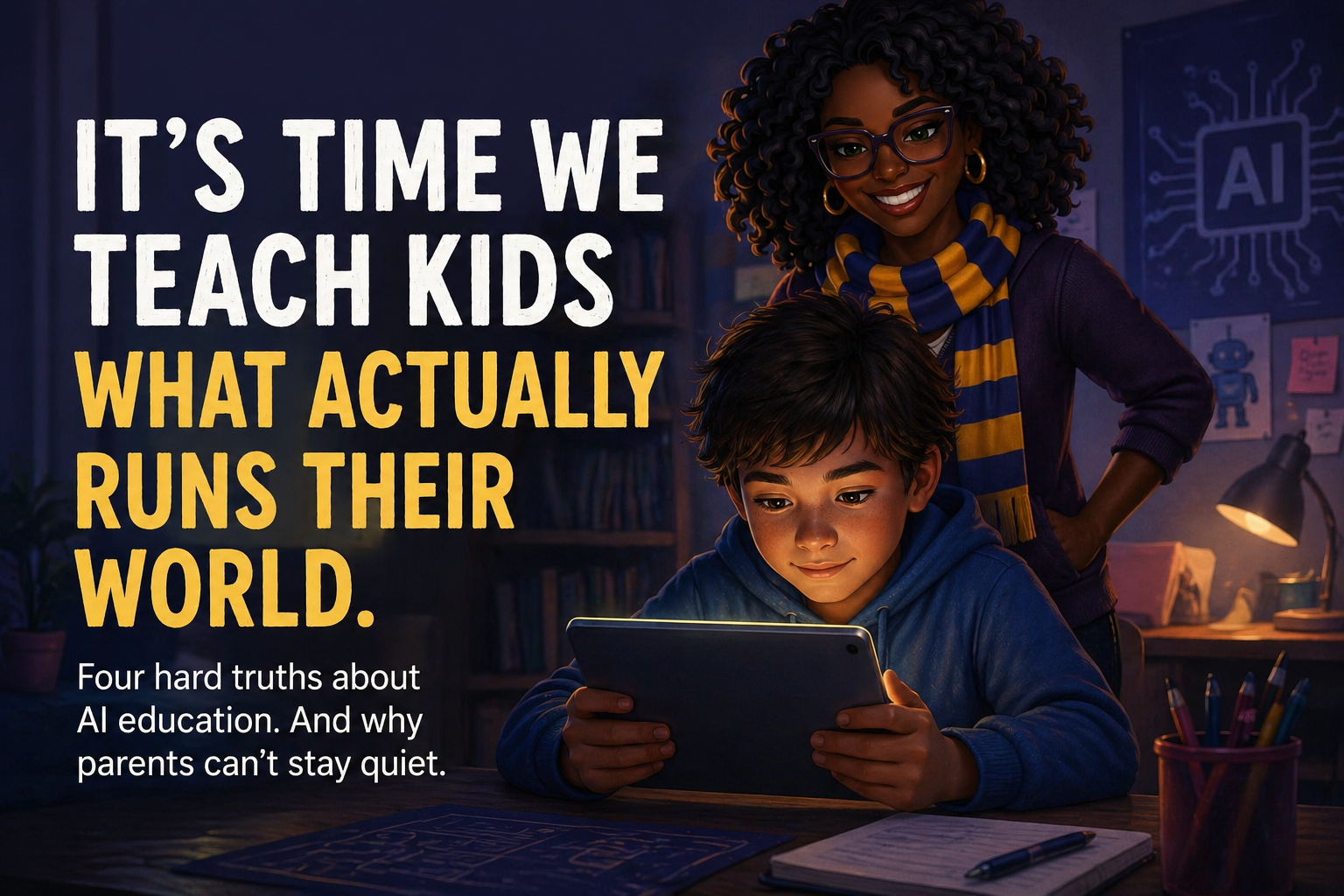 It's Time We Teach Kids What Actually Runs Their World