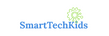 SmartTechKids logo with a gear icon on a white background